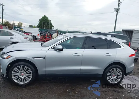 2019 Jaguar F-Pace 25T Premium из США, поврежденный, VIN SADCJ2FX4KA612942